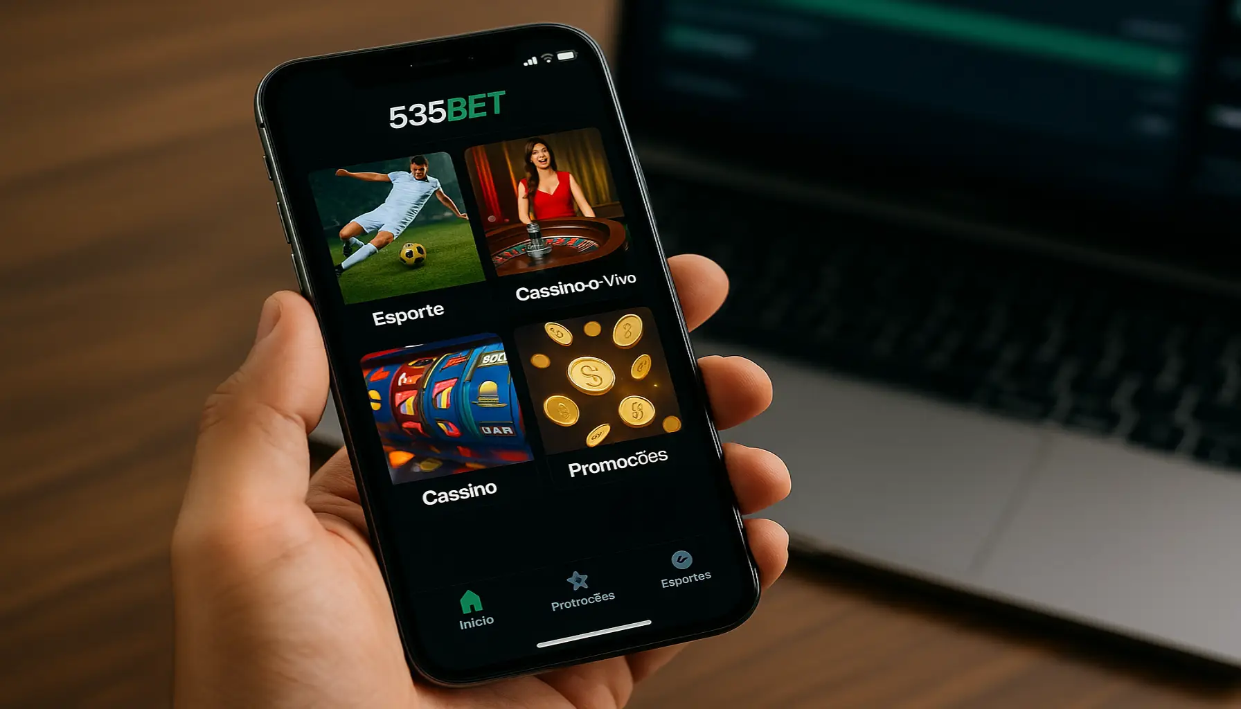Baixar o 535BET.COM Cassino App