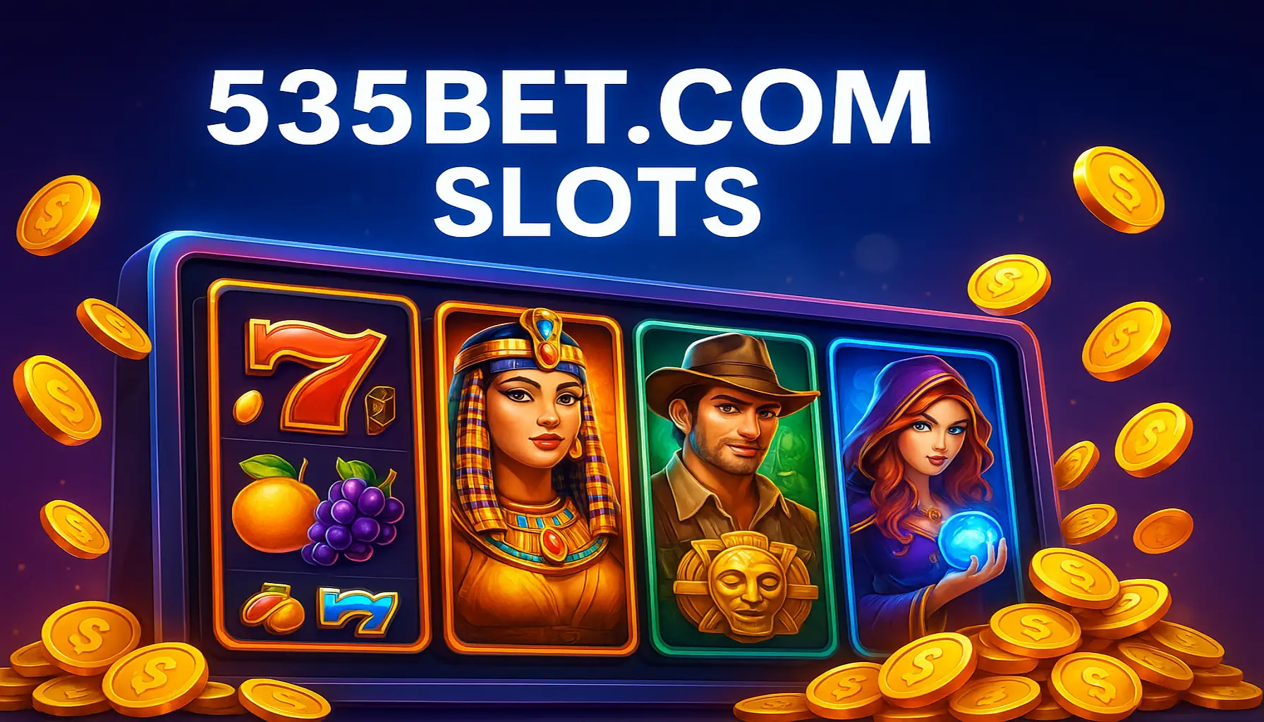 Explore o mundo das slot machines no 535BET.COM Casino